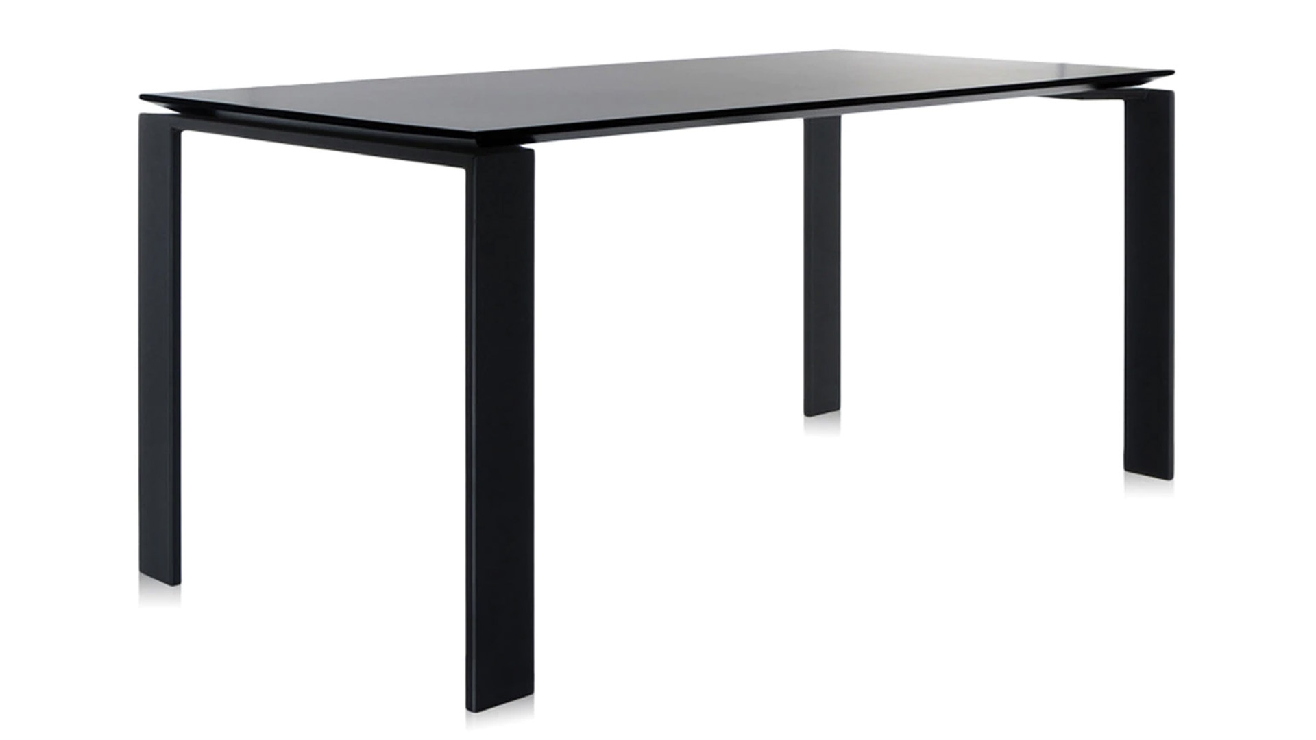 Kartell designové stoly Four Rectangular (158 x 72 x 79 cm)