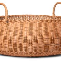 Ferm Living designové koše na prádlo Braided Basket Low