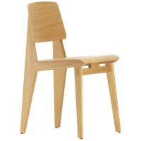 Výprodej Vitra designové židle Chaise Tout Bois (dub, kluzáky na tvrdou podlahu)