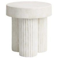 Výprodej Norr 11 designové odkládací stolky Gear Table Tall - Chalk