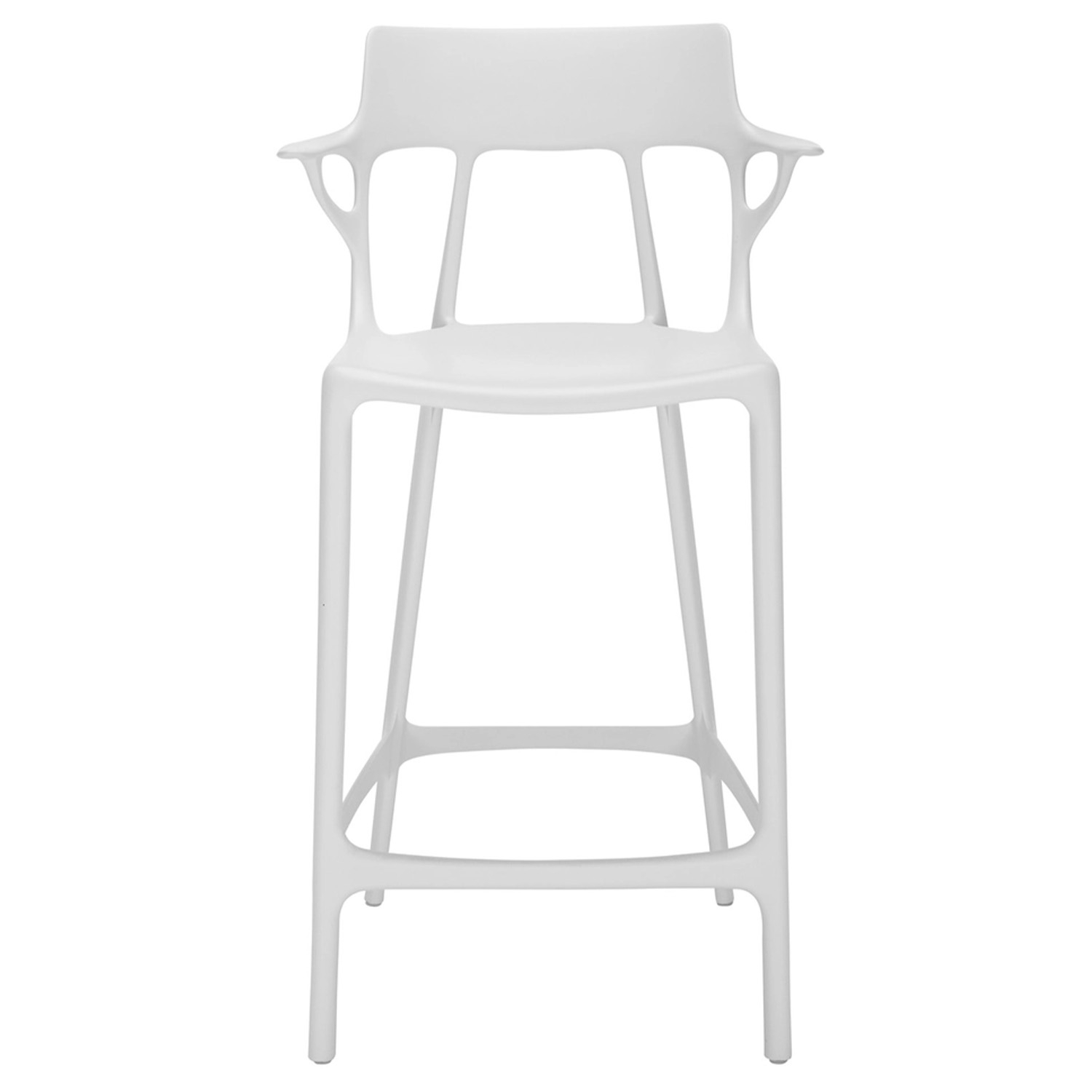 Kartell designové barové židle A.I Stool Recycled (65 cm)