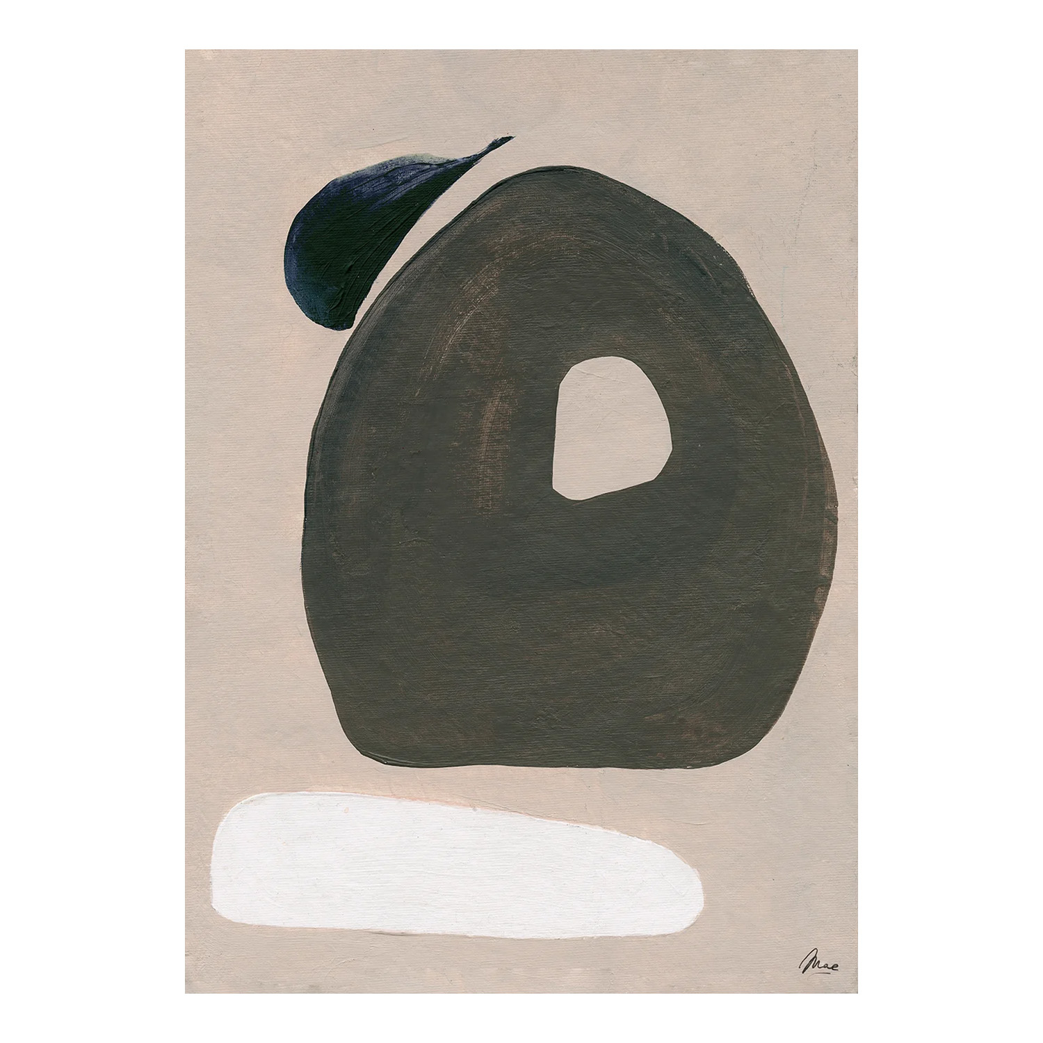 Paper Collective designové moderní obrazy Softness (100 x 140 cm)