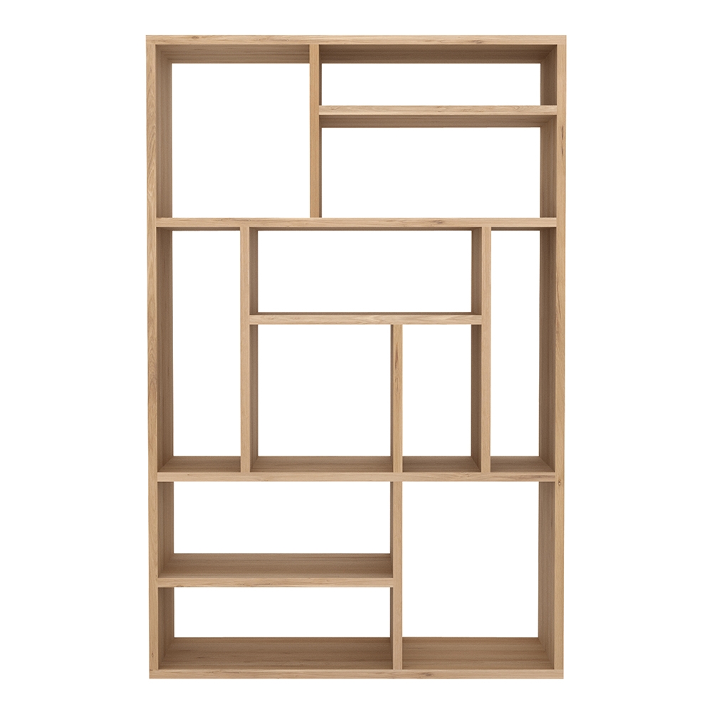 Ethnicraft designové knihovny M Rack Open Small