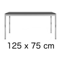 USM designové Haller stoly 75x125cm