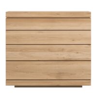 Ethnicraft designové komody Burger Chest Of Drawers