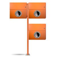 Radius designové poštovní schránky Letterman 1.3R se zvonkem