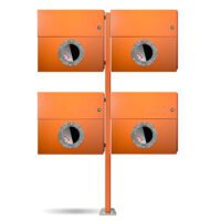 Radius designové poštovní schránky Letterman 1.4 se zvonkem