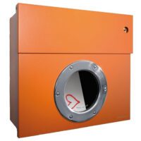 Radius nástěnné designové poštovní schránky Letterman 1 se zvonkem