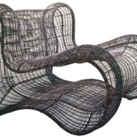 Kenneth Cobonpue křesla Pigalle Easy Armchair