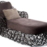 Kenneth Cobonpue designová lehátka Noodle Easy Armchair