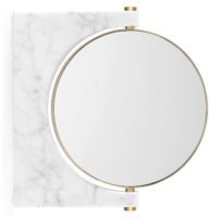 Audo Copenhagen designová zrcadla Pepe Marble Mirror Wall