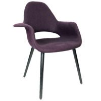 Výprodej Vitra designové židle Organic Chair (tmavě fialová)