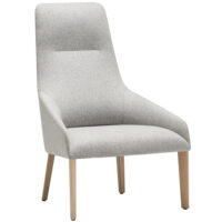 Andreu World designova kresla Alya Lounge Chair High Back Wood 164945 andreu world designova kresla alya lounge chair high back wood