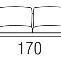Belta Frajumar designove sedacky Slim 170cm open 35753 belta frajumar designove sedacky slim 170cm open
