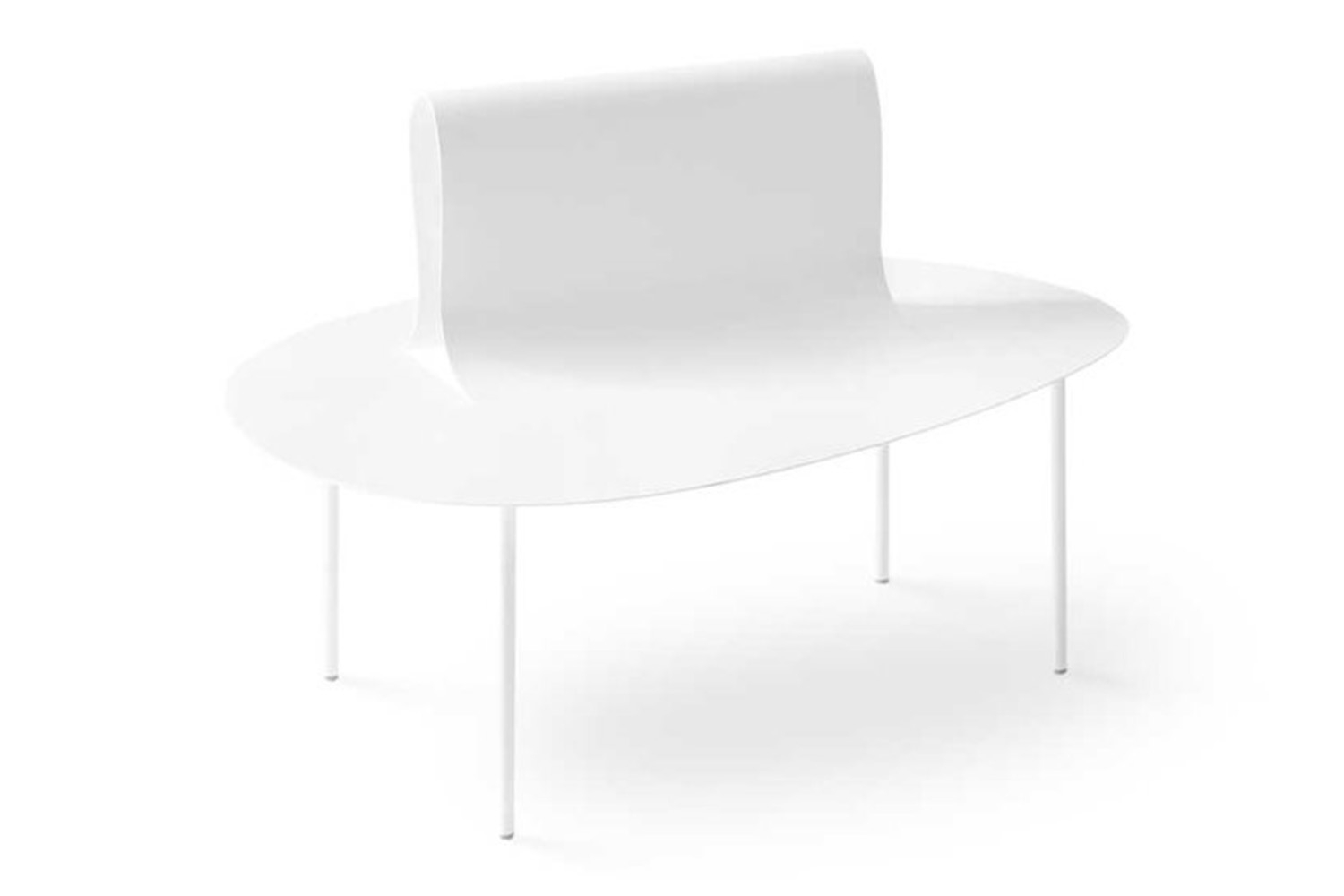 Desalto designove lavice Softer than Steel Small 98 x 89 cm 156308 desalto designove lavice softer than steel