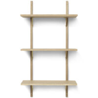Ferm Living designove nastenne police Sector Shelf Triple Narrow 63911 ferm living designove nastenne police sector shelf triple narrow