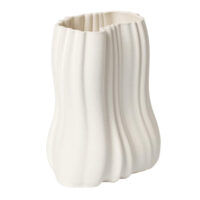 Ferm Living designove vazy Moire Vase Off White S 174359 ferm living designove vazy moire vase off white s