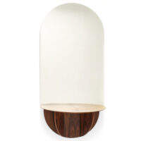 Mogg designove zrcadla Brame Mirror Oval 137783 mogg designove zrcadla brame oval 80x47xh 180cm