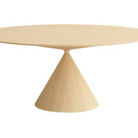 Desalto designove jidelni stoly Clay Wood O 140 cm 196974 desalto designove jidelni stoly clay wood o 140 cm