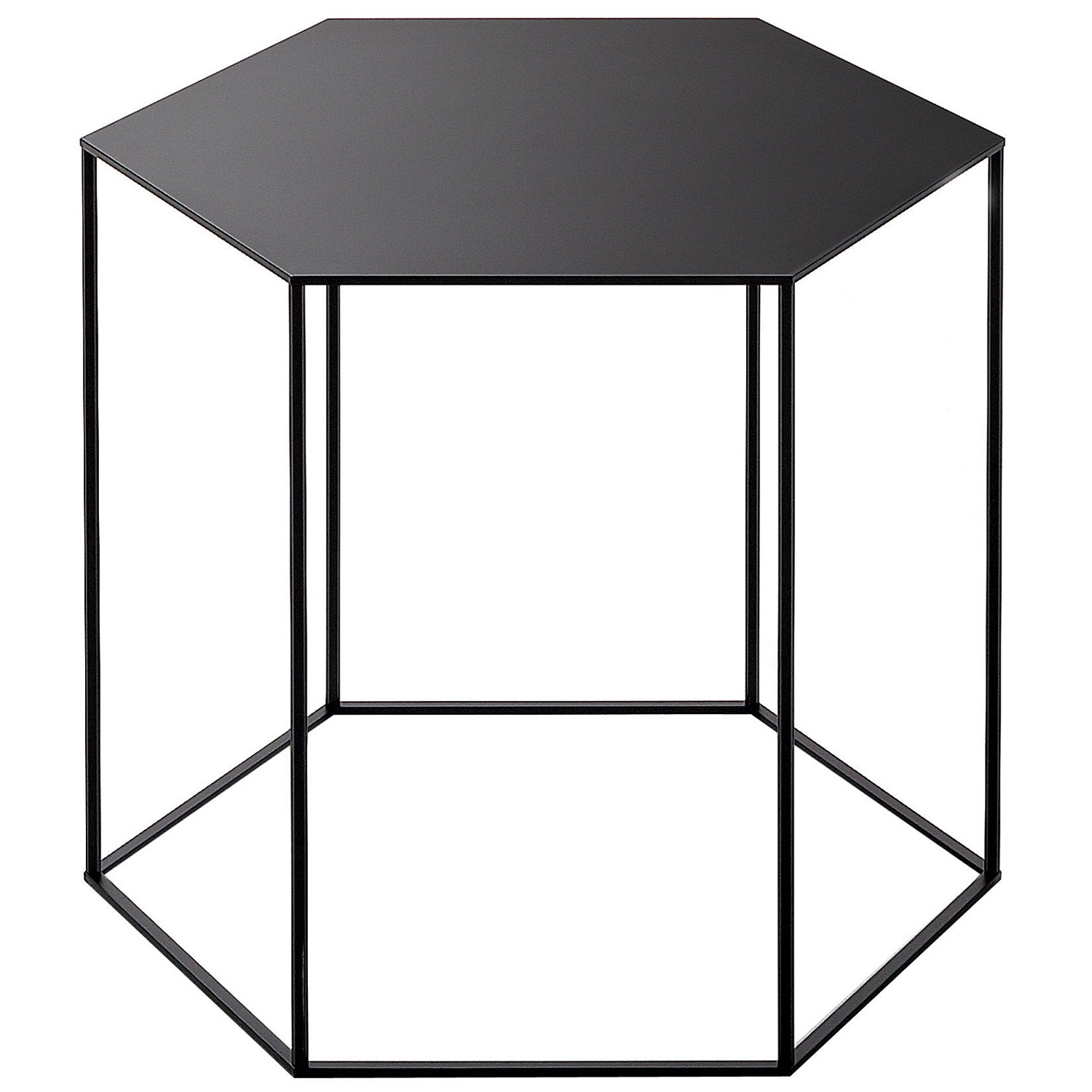 Desalto designove odkladaci stolky Hexagon Side Table High 46 x 46 cm 157522 desalto designove odkladaci stolky hexagon side table high