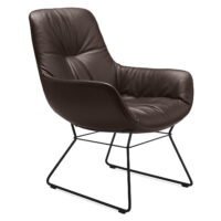 Freifrau Manufaktur designova kresla Leya Cocktail Lounge Chair Sledge 184757 freifrau manufaktur designova kresla leya cocktail lounge chair sledge