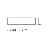 Horm designova zrcadla Gill 128 x 32 cm 48034 horm designova zrcadla gill 128 x 32 cm