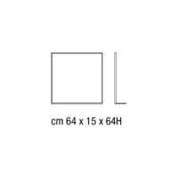 Horm designova zrcadla Gill 64 x 64 cm 48007 horm designova zrcadla gill 64 x 94 cm