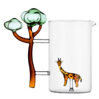 Ichendorf Milano designove dzbany Savannah Giraffe And Baobab Jug 192111 ichendorf milano designove dzbany savannah giraffe and baobab jug