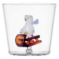 Ichendorf Milano designove sklenice na vodu Snow Games Tumbler Bear And Bobsleigh 191724 ichendorf milano designove sklenice na vodu snow games tumbler bear and bobsleigh