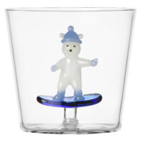 Ichendorf Milano designove sklenice na vodu Snow Games Tumbler Bear And Snowboarding 191694 ichendorf milano desginove sklenice na vodu snow games tumbler bear and snowboarding
