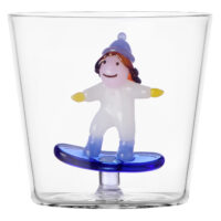 Ichendorf Milano designove sklenice na vodu Snow Games Tumbler Kid And Snowboarding 191744 ichendorf milano designove sklenice na vodu snow games tumbler kid and snowboarding