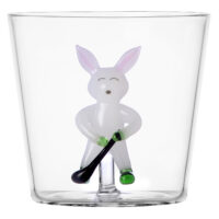 Ichendorf Milano designove sklenice na vodu Snow Games Tumbler Rabbit And Ice Hockey 191704 ichendorf milano desginove sklenice na vodu snow games tumbler rabbit and ice hockey