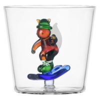 Ichendorf Milano designove sklenice na vodu Snow Games Tumbler Squirrel And Skiing 191714 ichendorf milano desginove sklenice na vodu snow games tumbler squirrel and skiing