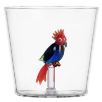 Ichendorf Milano designove sklenice na vodu Talking Trees Tumbler RedBlue Cockatoo 191818 ichendorf milano designove sklenice na vodu talking trees tumbler red blue cockatoo