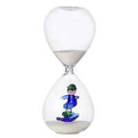 Ichendorf Milano designove stolni hodiny Snow Games Kid And Skiing Hourglass 191684 ichendorf milano designove stolni hodiny snow games kid and skiing hourglass