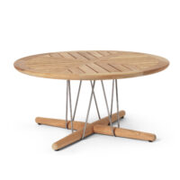 Carl Hansen designove zahradni odkladaci stolky Embrace Lounge Table 80O cm 182094 carl hansen designove odkladaci stolky embrace lounge table