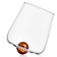 Ichendorf Milano designove sklenice na vodu Luna Tilting Tumbler Dot 175081 ichendorf milano designove sklenice na vodu luna tilting tumbler dot